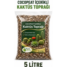 Plant Home Power Mix Kaktüs Toprağı Cocopeat Perlit ve Pomza Katkılı Özel Karışım 5 Litre