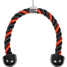 Frefly Store Xtreme Fitness Triceps Halatı Kırmızı Siyah