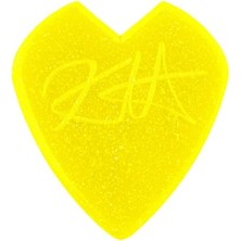 Frefly Store Dunlop 47PKH3NYS Kırk Hammett Jazz Iıı Sarı Parlak Player's, Player's Pack 6 Penalı Jazz Iıı Signature Kirk Hammett Yeni Renklendirme, Renk Sarı