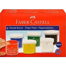 Frefly Store Faber-Castell Parmak Boyası, 6 Renk