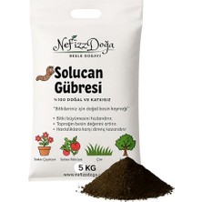Frefly Store %100 Doğal Solucan Gübresi 5 kg (10 L) – Organik Bitki Besini, Saksı ve Bahçe Bitkileri Için, Toprak Düzenleyici