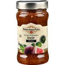 Abdurrahman Tatlıcı Gül Reçeli Cam Kavanoz 380 Gr,Gül İncir