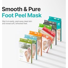Frefly Store Smooth & Pure Softening Foot Peeling Mask Sheet 2 Pairs - Çorap Tipi Deri Yumuşatan Ayak Peeling Maskesi 2 Çift