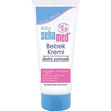 Frefly Store Sebamed Baby Hassas Ciltler Pantenol Içerikli Cilt Kuruluğuna Karşı Etkili Ekstra Yumuşak Bebek Kremi 200 ml