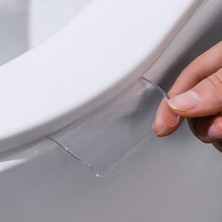 Frefly Store 2 Adet Hijyenik Taşınabilir Yapışkanlı Tuvalet Oturağı Kaldırıcı, Klozet Kapak Kaldırma Pedi Tutamacı Tutucu