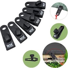 Frefly Store Camping 0113 Abs Tarp Kamp Çadır Tente Branda Klipsi - 6 Adet