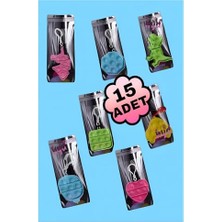 Frefly Store 15 Adet Oyuncak Popit Kendi Şeffaf Poşetinde Doğum Günü Bayram Sunum ve Karne Hediyesi