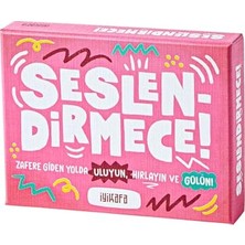 Frefly Store Seslendirmece – Sesle Anlatım Parti Kutu Oyunu | Anlamsız Seslerle Anlat, Tahmin Et, Puan Kazan | 3+ Oyuncu 7+ Yaş | Kahkaha Garantili Anlar