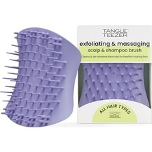 Frefly Store Tangle Teezer Scalp Brush Lilac Masaj & Saç Fırçası-Tarak Islak Kullanım | Saç Derisini Duşta Temizler, Pul Pul Dökülür ve Masaj Yapar. Tüm Saç Tipleri Için Şampuanı Eşit Şekilde Dağıtır