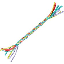 Frefly Store Kedi Köpek Diş Kaşıma Oyuncağı Püsküllü Boy 34 cm Kalınlık 2 cm