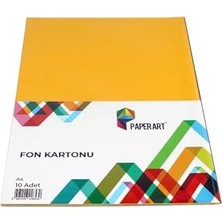 Frefly Store Paperart A4 Fon Kartonu 10'lu Paket