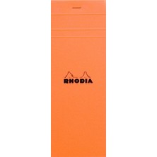 Frefly Store Kareli Bloknot, Turuncu, 74X210 mm