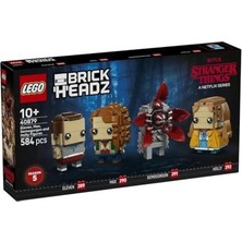 Frefly Store LEGO 40879 Brickheadz Eleven, Max, Demogorgon And Holly Figures