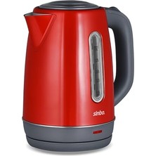 Frefly Store Sinbo SK-8031 Su Isıtıcı Kettle – Paslanmaz Çelik, 1.8 L, Inox, Otomatik Kapanma (Açık Gri)