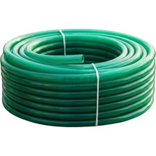 Frefly Store 25 Metre Esnek Silikon Bahçe Hortumu – Ev, Balkon, Bahçe, Seralar Için Çok Amaçlı Sulama Çözümü (Yeşil, 25000, Santimetre)