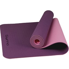 Frefly Store Gymo Ekolojik 6mm Tpe Yo Matı Pilates Nderi Mürdüm