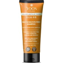 Frefly Store Yoon Sülfatsız ve Tuzsuz Şampuan, Kolajen Biotin B7 Içerikli Parabensiz, Güçlendiren Besleyici ve Nemlendirici Vegan Şampuan 250ML