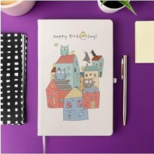 Frefly Store Hediyesepeti Happy Birdday Not Defteri 13X21 cm