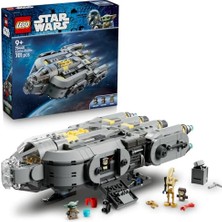 Frefly Store LEGO Star Wars: Mandalorian ve Grogu Anzellan Starship’i 75445-9 Yaş ve Üzeri Çocuklar Için Figür Içeren Yaratıcı Oyuncak Yapım Seti, Kız ve Erkek Çocuklara Yılbaşı Hediye Fikri (701 Parça)
