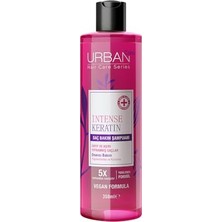 Frefly Store Urban Care Intense Keratin Yoğun Hasar Onarıcı Saç Bakım Şampuanı, 350 Mililitre, Vegan