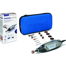 Frefly Store Dremel 3000 Çok Amaçlı El Motoru, 130 W, 15 Aksesuarlı