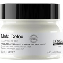 Frefly Store L'oréal Professionnel Serie Expert Metal Detox Saç Maskesi 250 ml - Işlem Görmüş ve Boyalı Saçlar Için Kırılma Karşıtı Koruyucu Maske