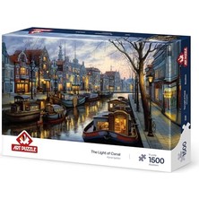 Frefly Store Art Puzzle Kanal Işıkları 1500 Parça Puzzle