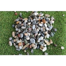 Frefly Store Garden Moda Dere Çakıl Taşı 4 kg 15-30 mm Mıcır Dere Taşı Dolomit Taş Teraryum Akvaryum Taşı Peyzaj Süs Taşı