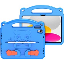 Akıllı Durak Dux Ducis iPad 10.2 2022 Kılıf Panda Serisi Çocuk Shockproof Standlı KILIF-(5775)