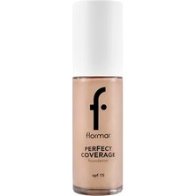 Frefly Store Perfect Coverage Yüksek Pigmentli & Yarı Parlak Bitişli SPF15 Fondöten