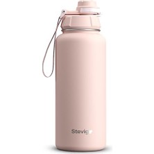 Frefly Store 1 Hand Leak-Proof Sızdırmaz Çelik Termos 1000 ml Icy Pınk ST-219
