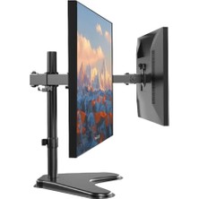 Frefly Store Ergoflex EF42 Steel Design 2-8 kg Çift Kol Asansörlü 13"-27" Desktop Monitör Standı