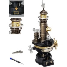Frefly Store 3D Yapboz Plastik Metal Modeller Yapı Setleri Yetişkinler, Dıy El Işi Hediyeleri Endüstri Şehri (Navi Deniz Feneri) CGM01