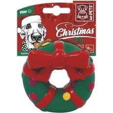 Frefly Store Chrıstmas Festıve Wreath Köpek Oyuncağı