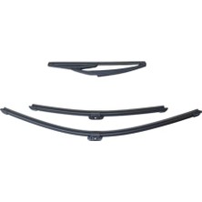 Frefly Store Ön Arka Cam Silecek Seti 288909527R Dacia Sandero Stepway 3 ile Uyumlu 2021-2025