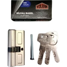 AvantajAl Volkan 506/B 68 mm Ucuz ve Kaliteli Bilyalı Barel Kapı Göbeği, Silindiri