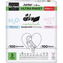 Zenviaa Mey Ithalat® Natural Double Soft Külot Bez Ultra Paket 5 Beden 78 Adet ZNV20296545