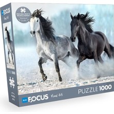Frefly Store 1000 Parça Puzzle - Horses (Atlar)