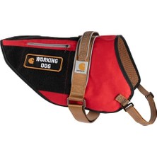 Frefly Store Evcil Hayvan Yelekleri, Naylon Yırtılmaz Servis Köpek Koşumu, S, Yüksek Riskli Kırmızı/ Kahverengi, Small