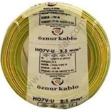 Frefly Store 2,5 Mm2 Nya Tek Damar Sarı Yeşil