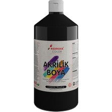 Frefly Store Siyah Akrilik Boya 1000GR