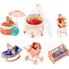 Frefly Store My Mini Baby Disney Sürpriz Kapsül, Seri 1, Stitch, Moana ve Winnie The Pooh Temalı, 6 Model, 3 Yaş ve Üzeri, Mini Bebek Figürü ve Aksesuar Seti