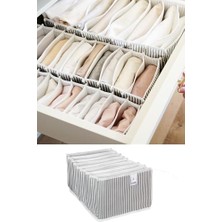 Frefly Store Baby Akordiyon Çekmece Düzenleyici (Gri, Large)