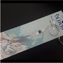Frefly Store Levrek Lüfer Avcısı (3 Adet) Çelik Telli Silikon Balık 6,5 cm Mavi