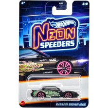 Frefly Store Hot Wheels Neon Yarışçılar - Nıssan Sılvıa (5/3) Mını BY94