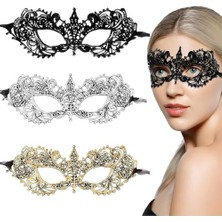 Frefly Store Xspring Parti Maskesi, 3'lü Paket Dantel Göz Maskesi, Kadınlar Için Venedik Tarzı Parti Maskesis, Kostüm ve Kıyafet Aksesuarı, Balo ve Özel Günler Için Şık Masquerade Maskesis Seti