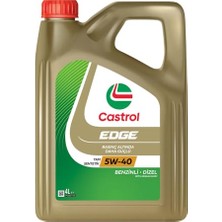 Frefly Store Castrol Edge 5W-40 4 Lt Motor Yağı