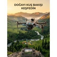 Midas Toptan Home Uzaktan Kumandalı Çift Kameralı Hobi ve Fotoğraf Drone'u