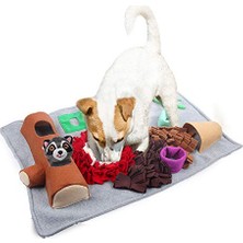 Frefly Store Dig It Sevimli Akıllı Köpek Oyuncağı, Tüylü Mat, 6 kg