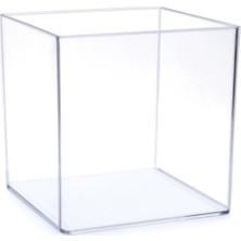 Frefly Store Stok Seramik Betta Kabı 8 Lt. 20X20X20 Cm. Beta Fanusu Karides